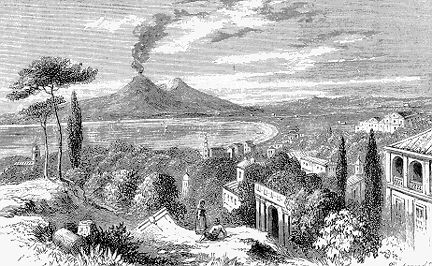 Slide82View of Vesuvius from the site of Pompeii
